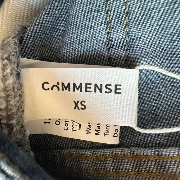 NEW Commense Womens XS Jeans High Rise Wide Leg Denim Western Jeans - Picture 7 of 11